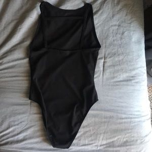 Top shop backless body suit
